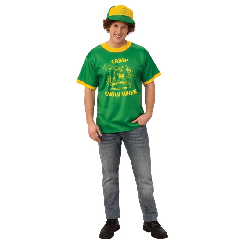 Dustin Camp Know Where Stranger Things Adult T-Shirt
