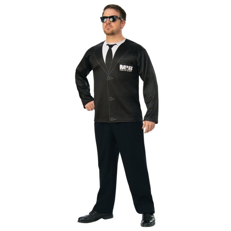 Agent H MIB Costume Top: Men In Black for Adult