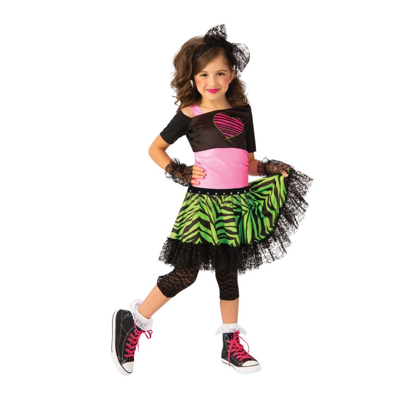 1980's Material Girl Child Costume