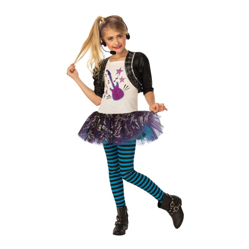 Rock Starlet 1980s Child Costume