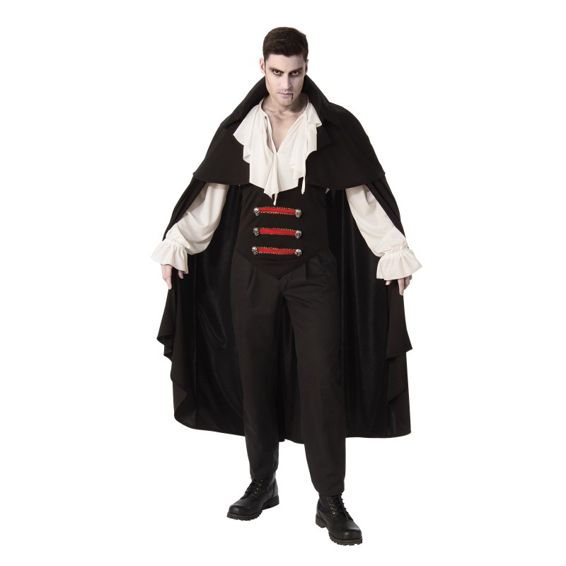 Elegant Vampire Halloween Man Adult Costume