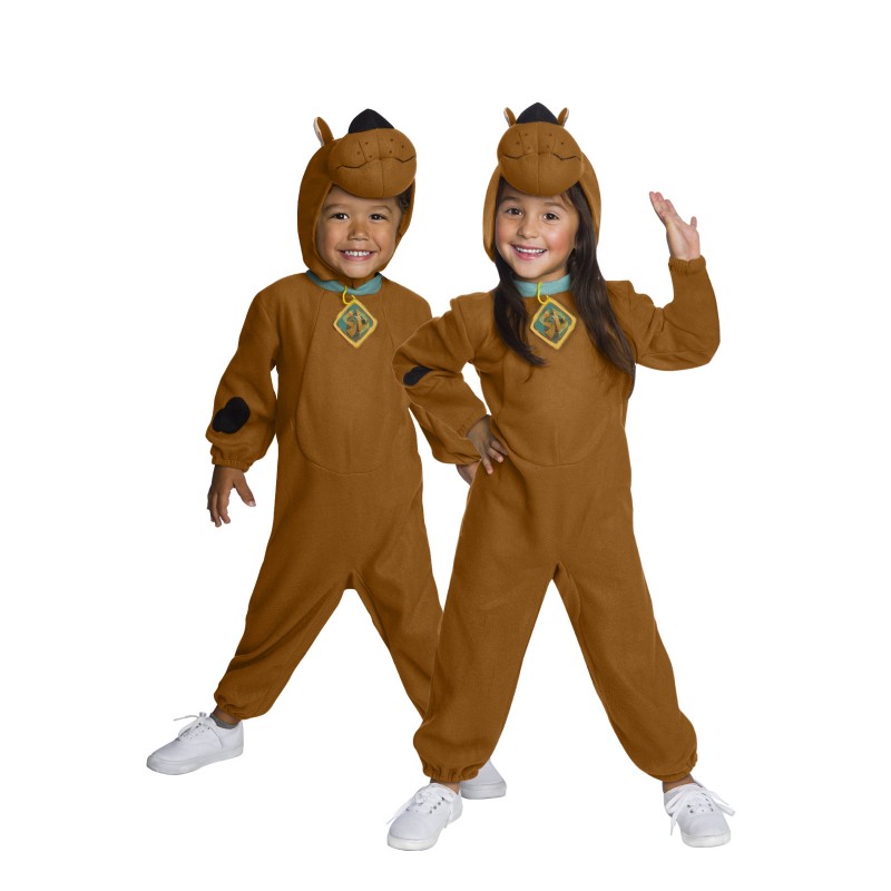 Scooby Doo Deluxe Costume With Lenticular Badge Child