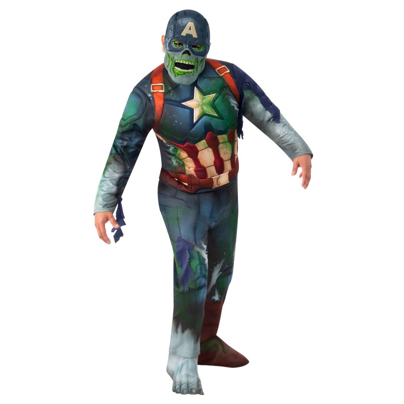 Captain America 'What If?' Zombie Deluxe Adult Costume