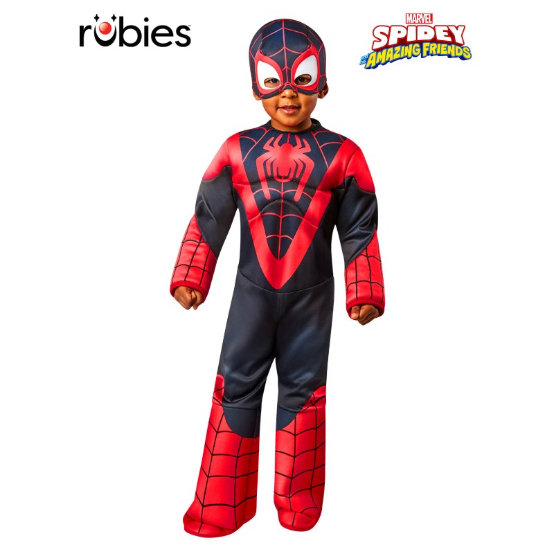 Miles Morales Deluxe 'Spidey & His Amazing Frends' Child Costume