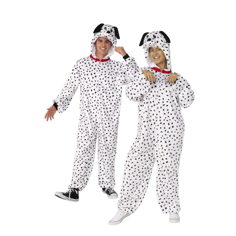Dalmatian Furry Onesie Adult Costume 101 Dalmatians