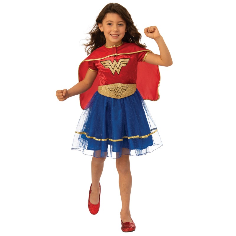 Wonder Woman Deluxe Girl's Costume