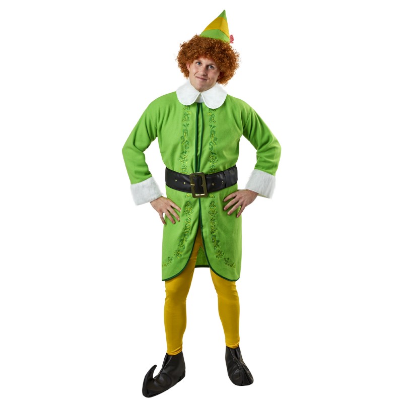Buddy The Elf Costume Adult Set Christmas