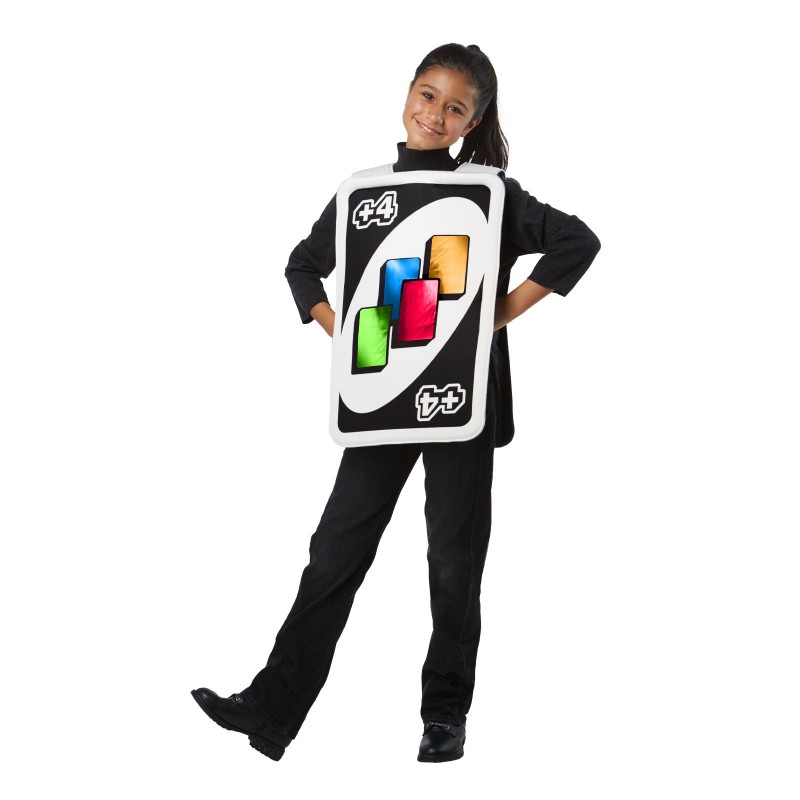 Uno Draw Four Card Tabard Child Costume