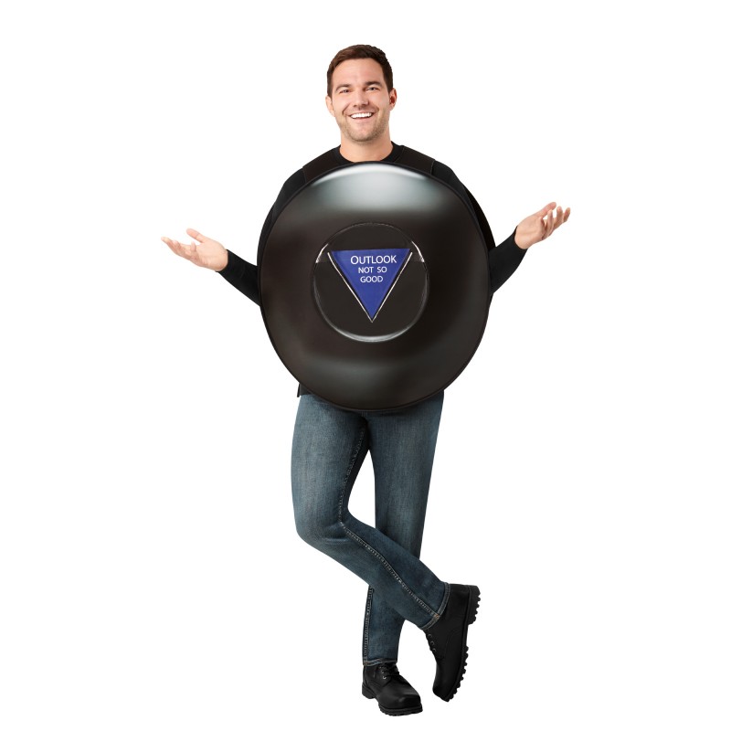 Magic 8-ball Adult Tabard Costume Halloween