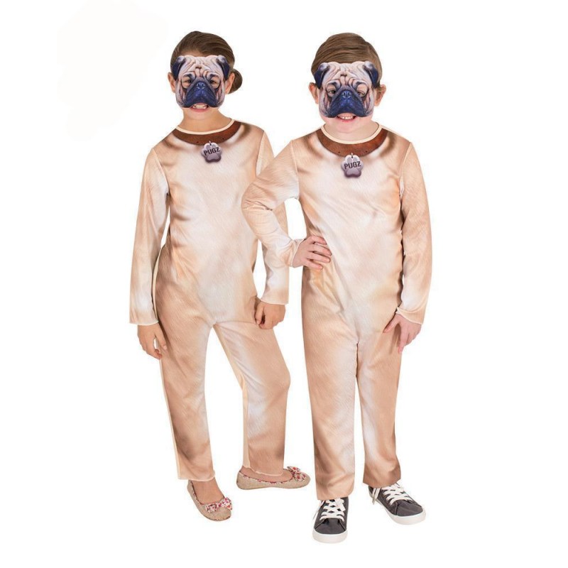 Pug Animals Dog Unisex Child Costume