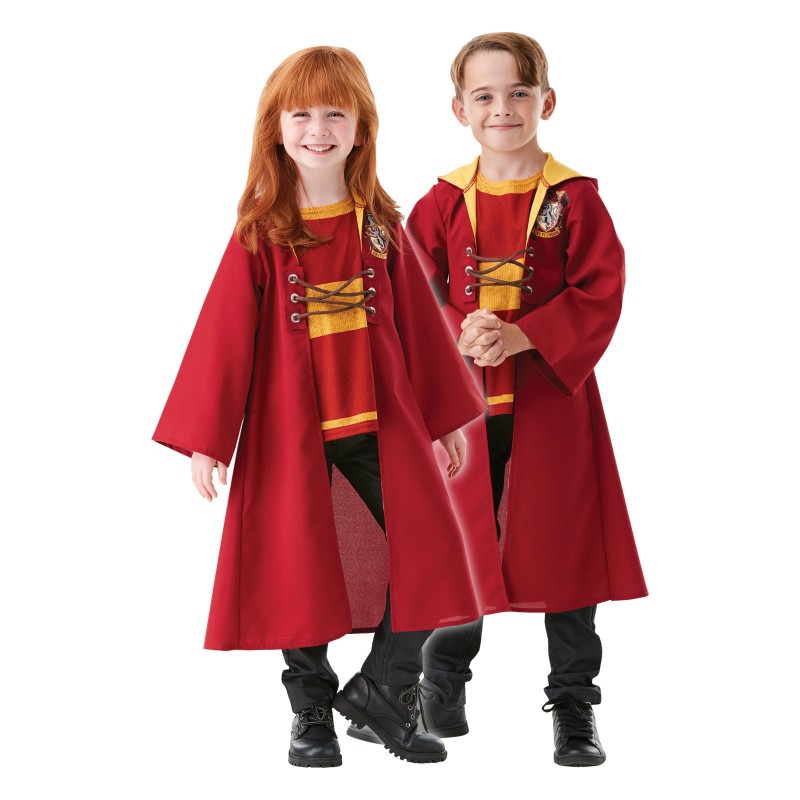 Quidditch Harry Potter Hooded Red Child Robe