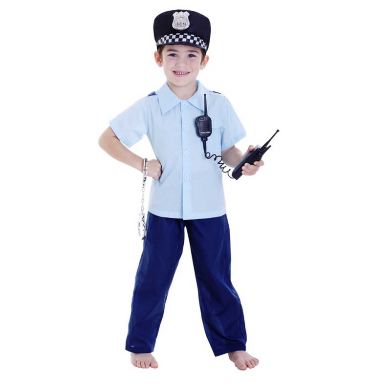 Policeman Boy's Costume 6-8 Years