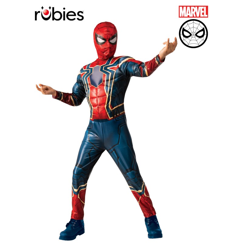 Iron Spider-Man Deluxe Child Costume Iron Man