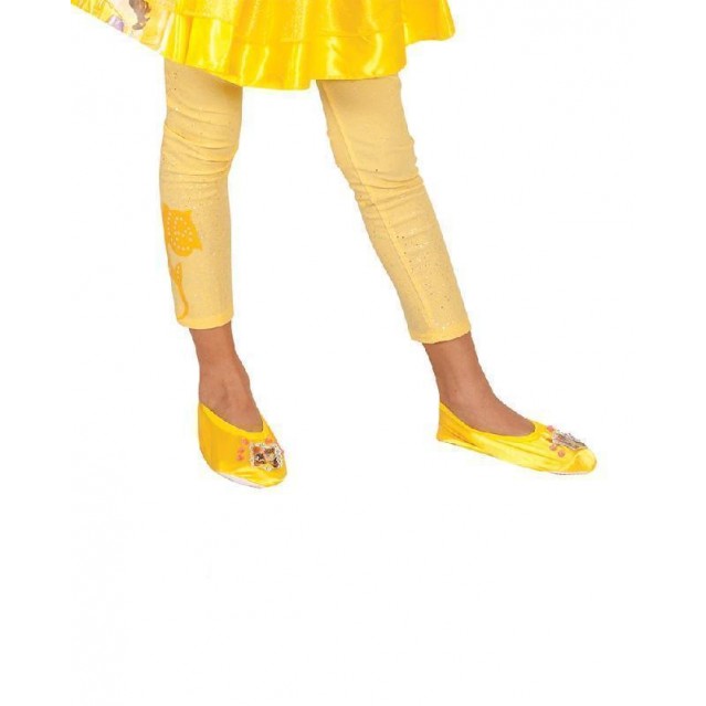 Belle The Beauty & The Beast Footless Child Tights - Accessory