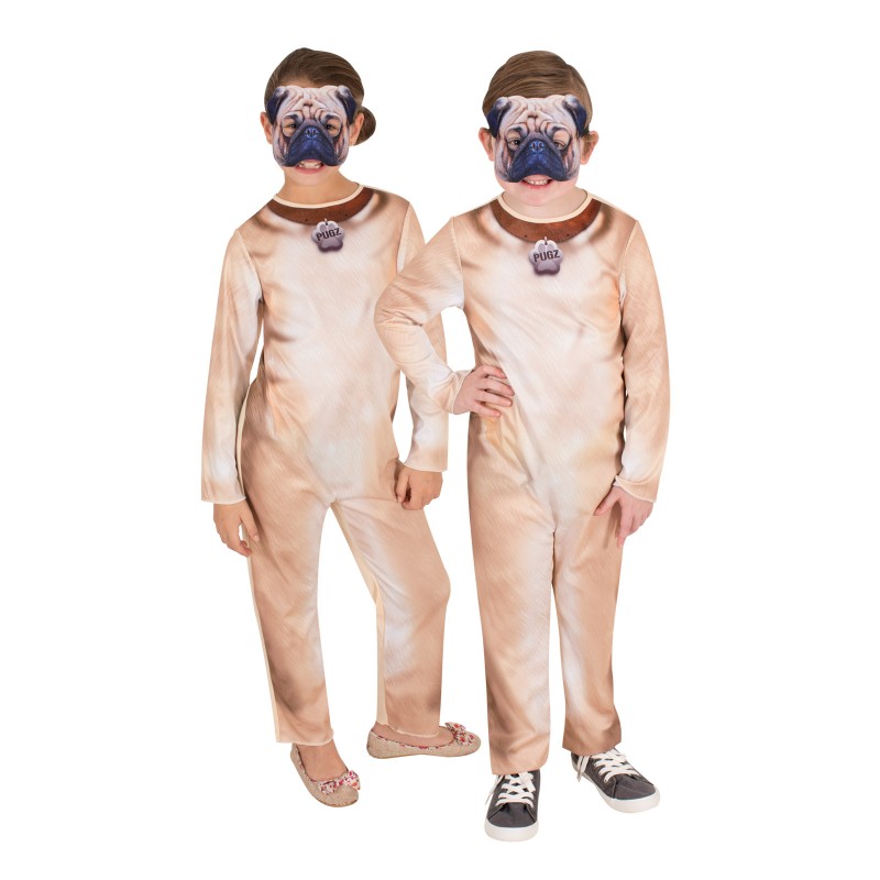 Pug Animals Dog Child Costume