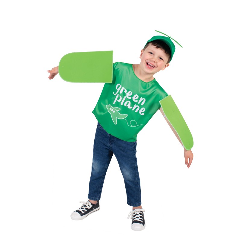 Emma Memma Green Planes Costume