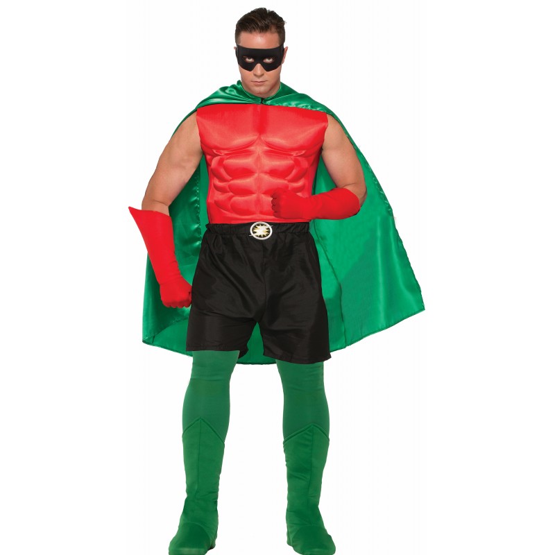 Green Hero Superheroes & Villains Cape for Adult - Accessory