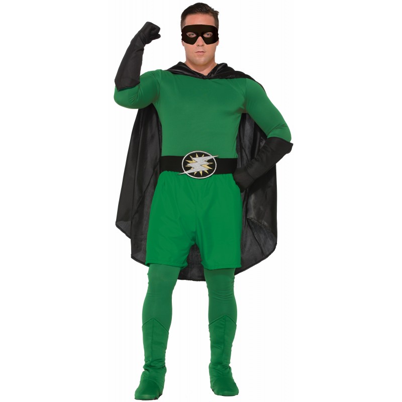 Green Hero Superheroes & Villains Boxer Shorts for Adult - Accessory