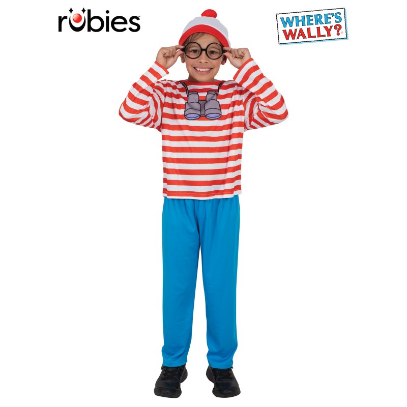 Where's Wally Child Costume Books & Stories