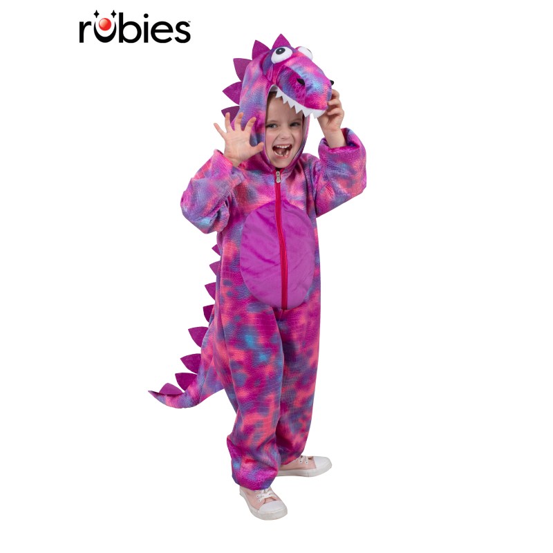 Roarin' Rex Pink Dinosaur Child Costume Jurassic World