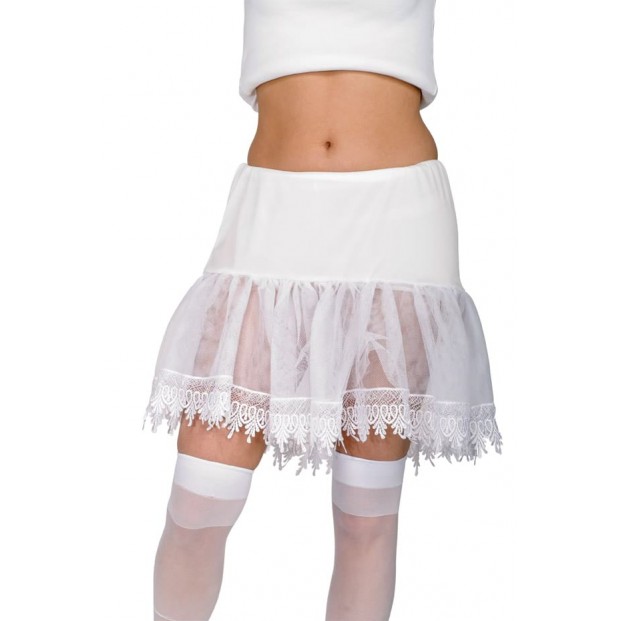 Petticoat Sexy Secret Wishes White Adult