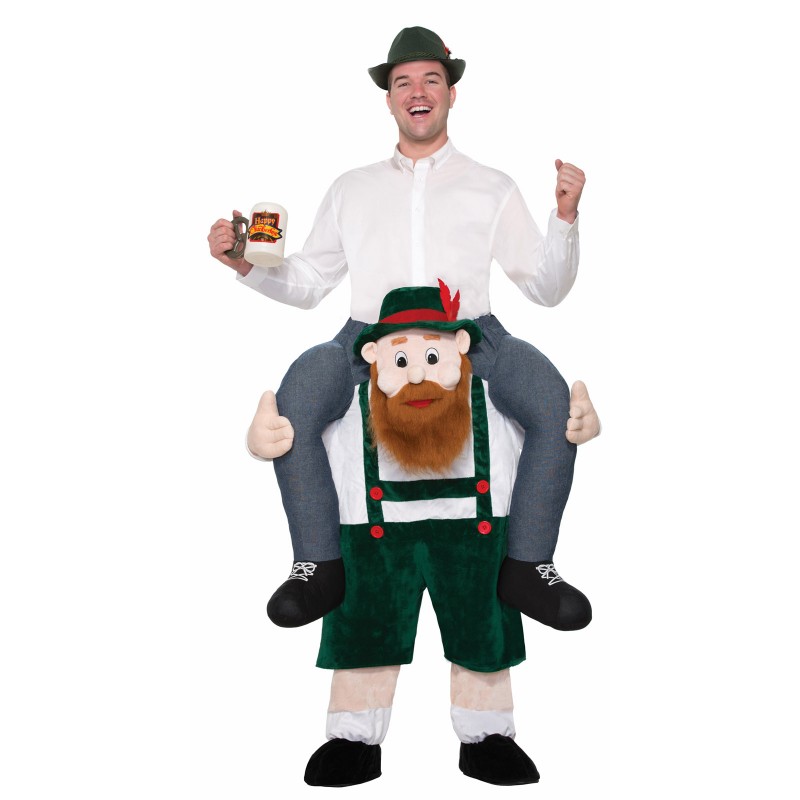 Beer Oktoberfest Buddy Piggy Back Adult Costume