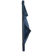 Jet Black Plastic Table Roll 1.22m x 30.48m - NFS Party