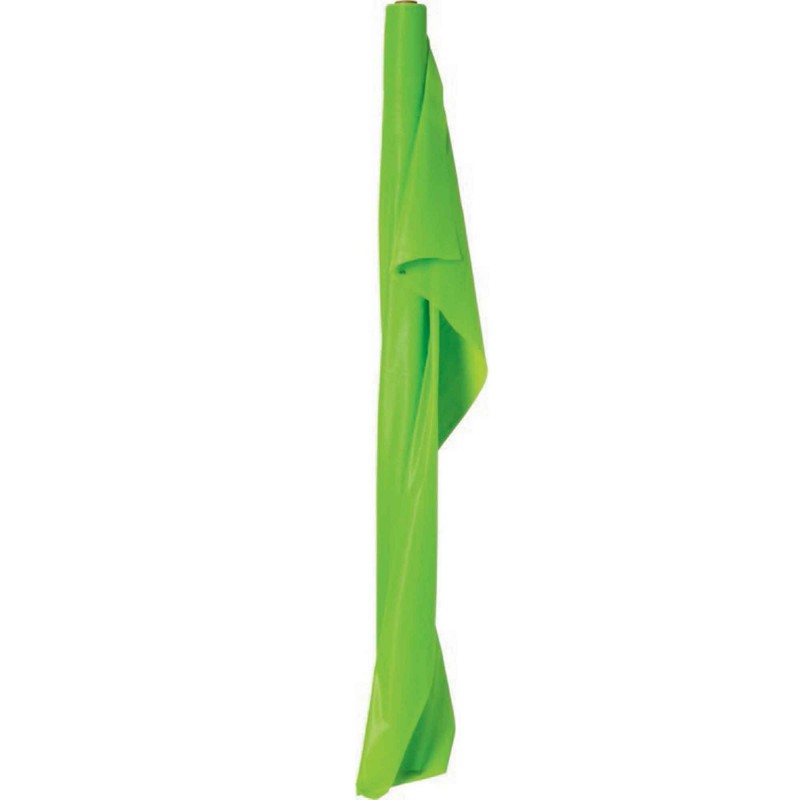 Kiwi Green Plastic Table Roll 1.22m x 30.48m - NFS Party