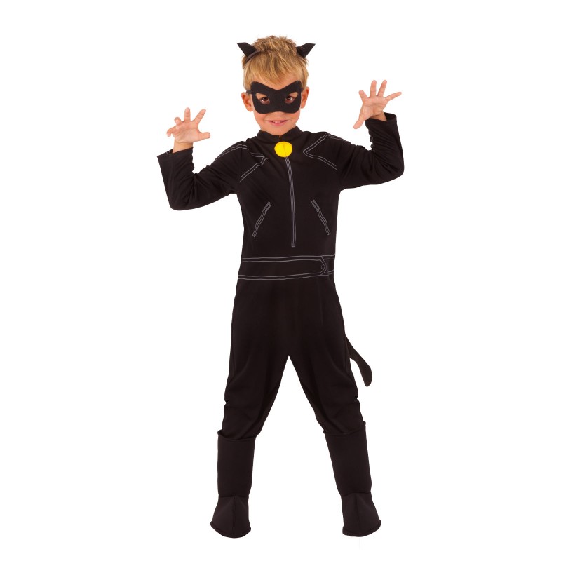 Cat Noir Miraculous Ladybug Child Costume Animals