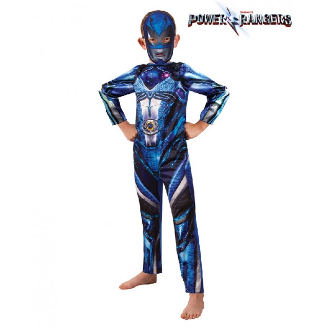 Power Rangers Blue Classic Child Costume