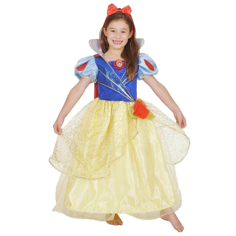 Snow White Glitter & Glow Premium Child Costume