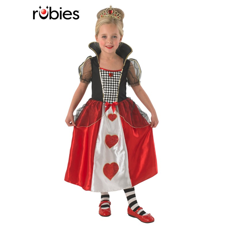 Queen Of Hearts Child Costume Alice In Wonderland