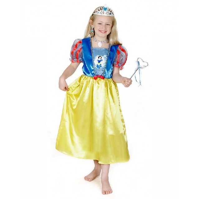 Snow White Glitter Classic Child Costume