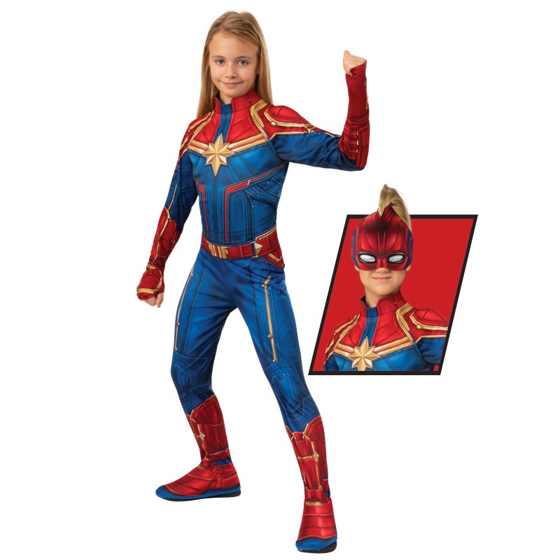 Captain Marvel Classic Hero Child Suit