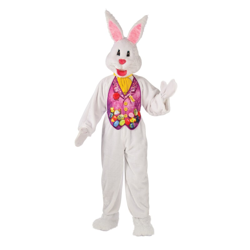 Bunny Animals Mascot Deluxe Adult Costume