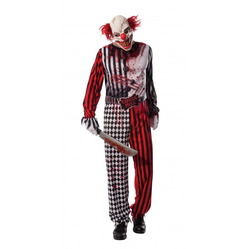 Evil Clown Adult Costume Halloween