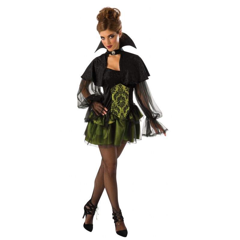 Elegant Vampire Halloweenss Deluxe Adult Costume