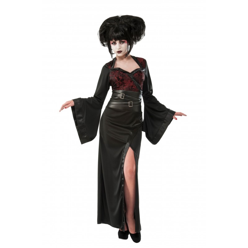 Gothic Geisha Japanese Adult Costume