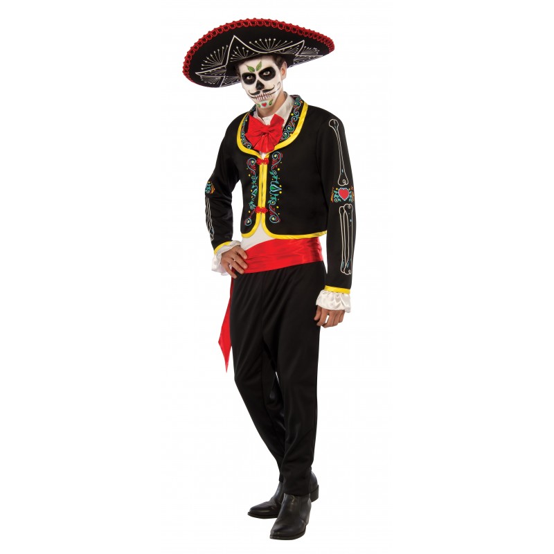 Day Of The Dead Halloween Senor Adult Costume