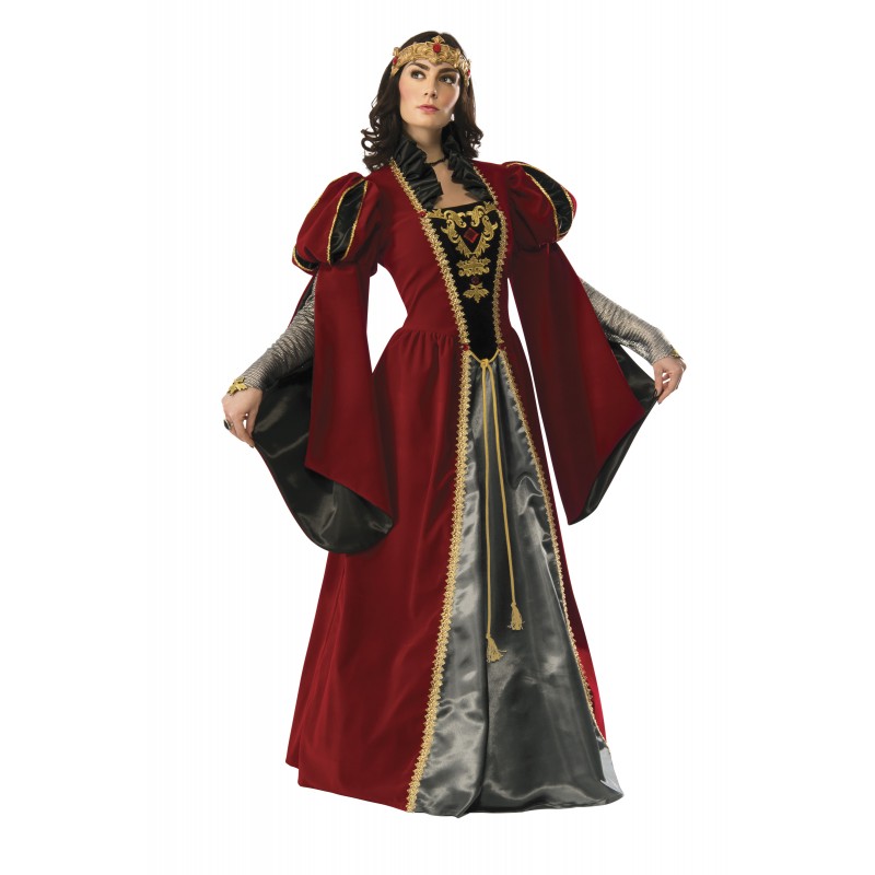 Queen Medieval & Knights Anne Collector's Edition Adult Costume