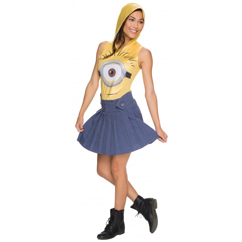 Minion Face Adult Dress