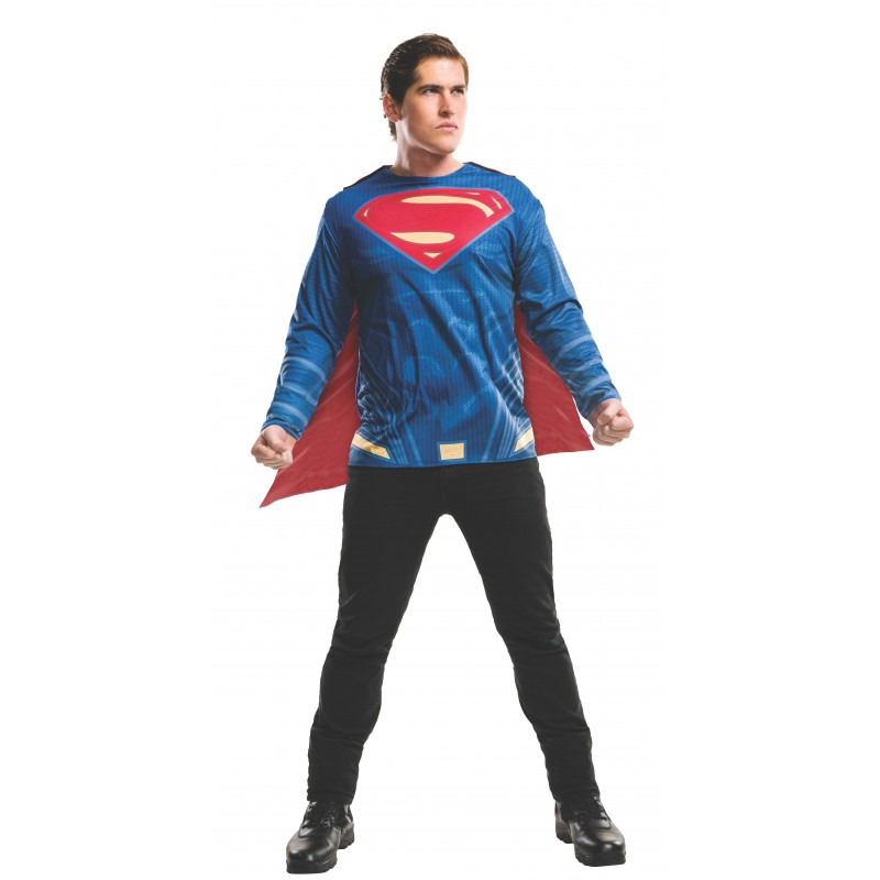 Superman Dawn Of Justice Costume Adult Top