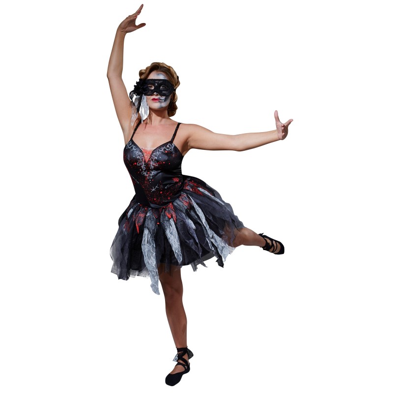 Dead Ballerina Halloween 'Toy Gory' Adult Costume