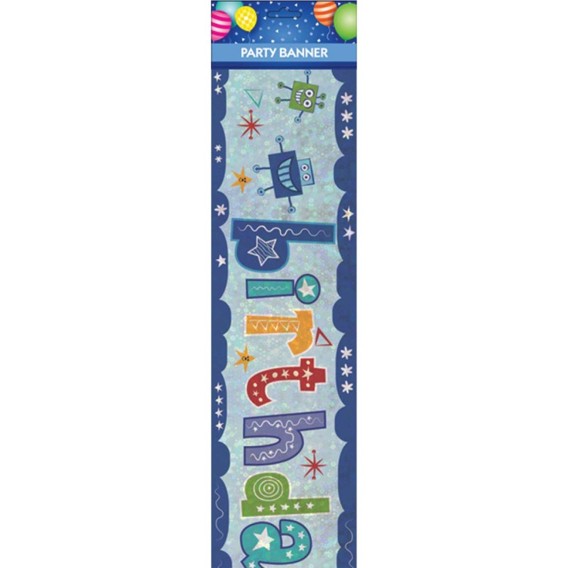 Happy Birthday Boy Banner | Express Party Supplies