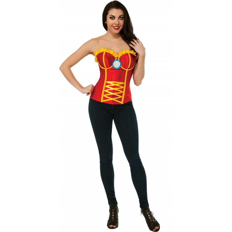 Iron Rescue Iron Man Adult Corset
