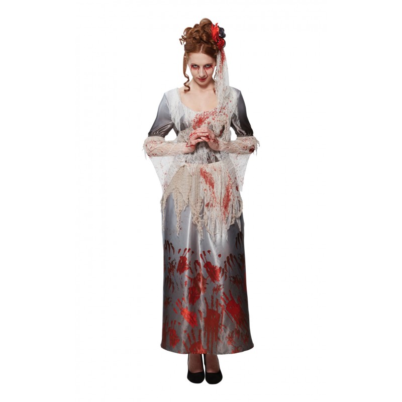 Bloody Hands Halloween Adult Dress