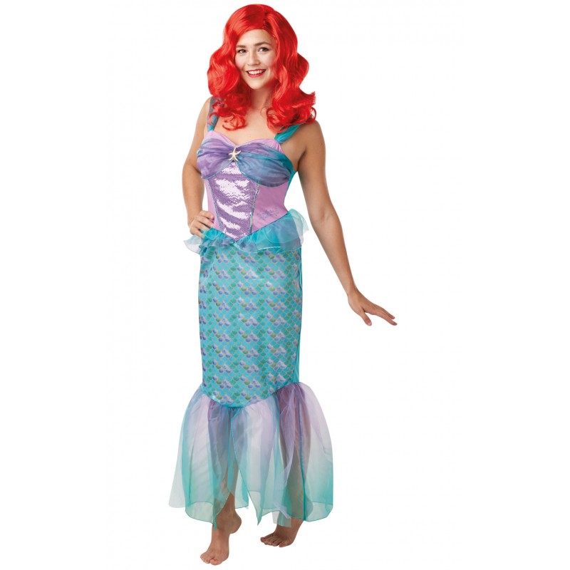 Ariel The Little Mermaid Deluxe Adult Costume