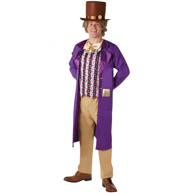 Willy Wonka Charlie & The Chocolate Factory Deluxe Adult Costume
