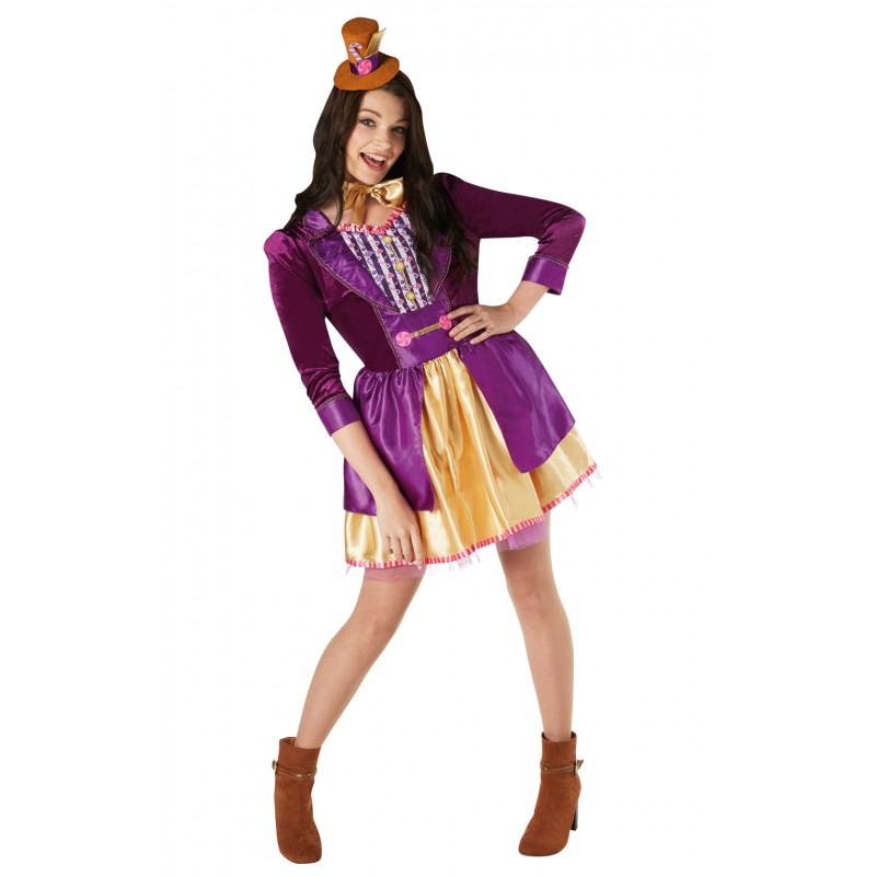 Willy Wonka Charlie & The Chocolate Factory Ladies Deluxe Adult Costume