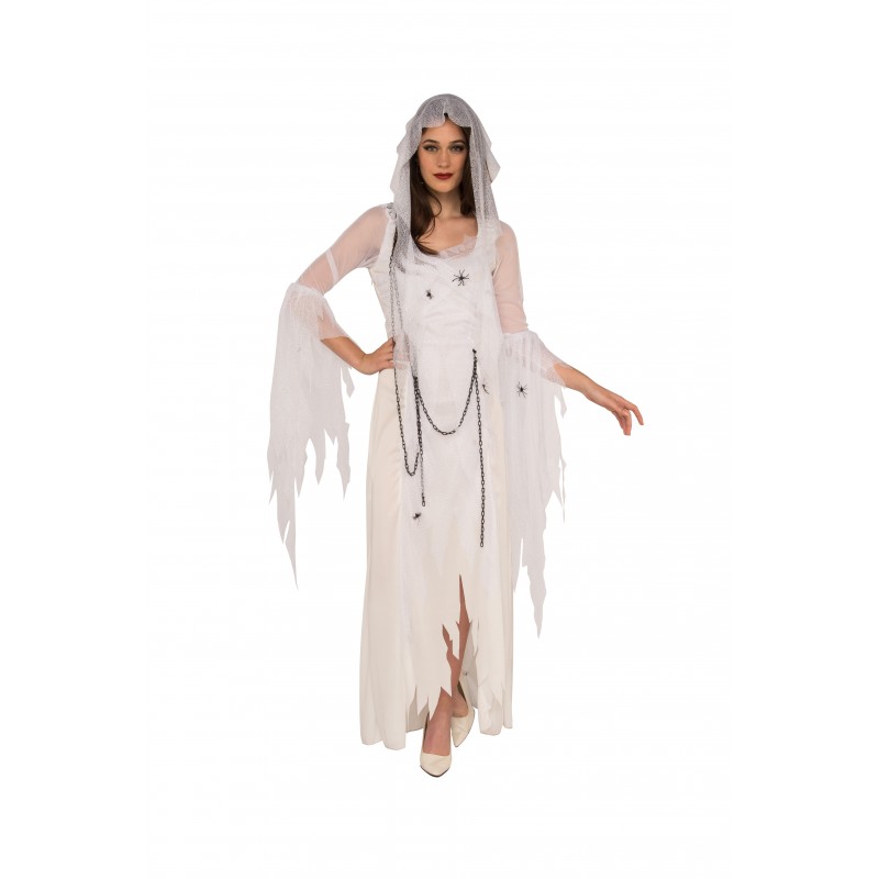 Ghostly Spirit Halloween Womens Adult Costume